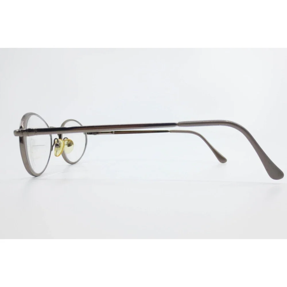 3M AOSafety DT-2 Eyeglasses Brown Marble Oval Metal Frames 50-20 140 Z87-2+